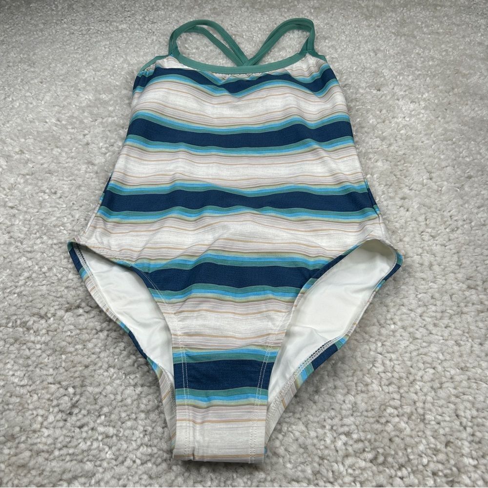 Carve Designs Beacon Striped One Piece Swimsuit NEW